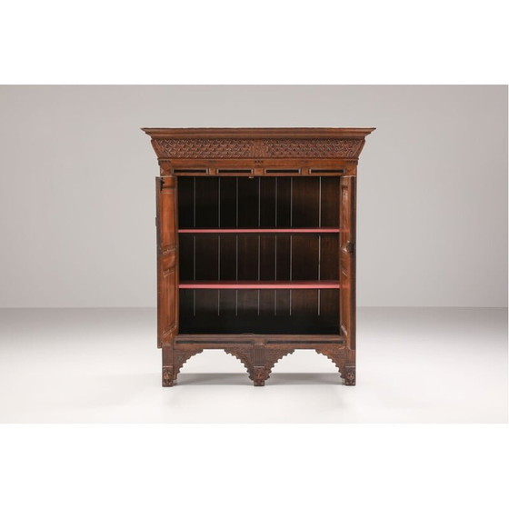 Image 1 of Armoire vintage en lin d'Utrechtse Poort