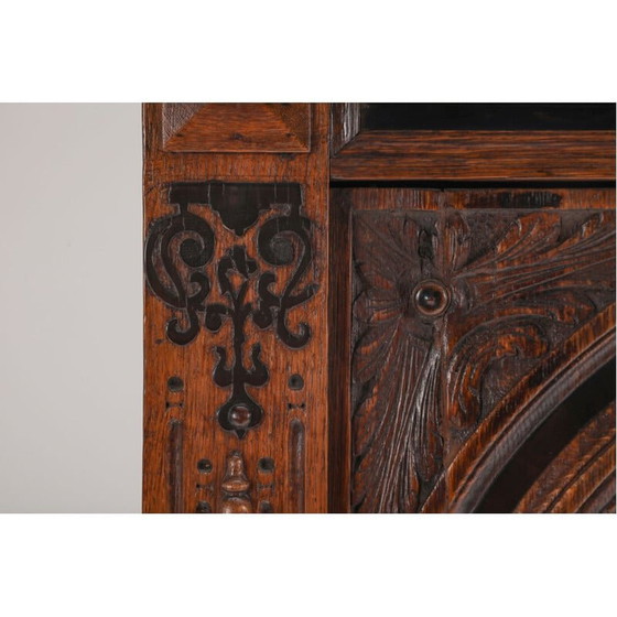Image 1 of Armoire vintage en lin d'Utrechtse Poort