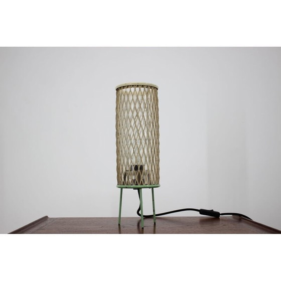Image 1 of Lampe de table rocket vintage par Josef Hurka pour Lidokov, Tchèque 1960