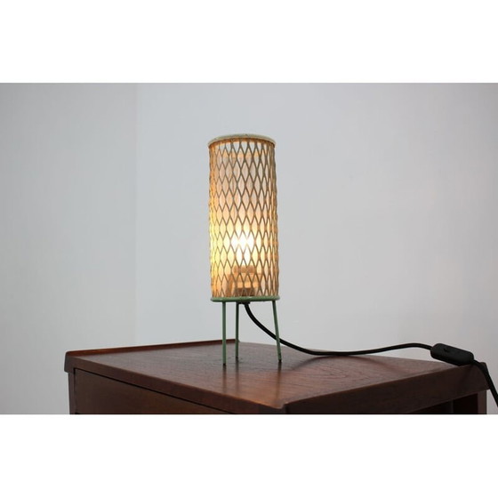 Image 1 of Lampe de table rocket vintage par Josef Hurka pour Lidokov, Tchèque 1960