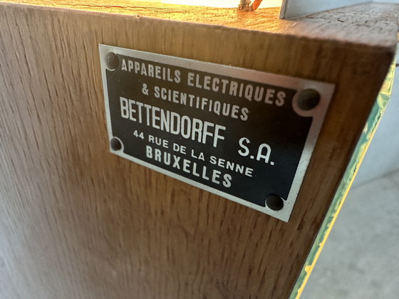 Image 1 of Antique Bettendorf Leestest (Ophtalmologiste) - Chêne et verre