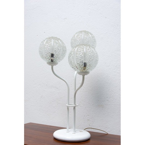 Image 1 of Lampe de table vintage en plastique, Tchécoslovaquie 1970