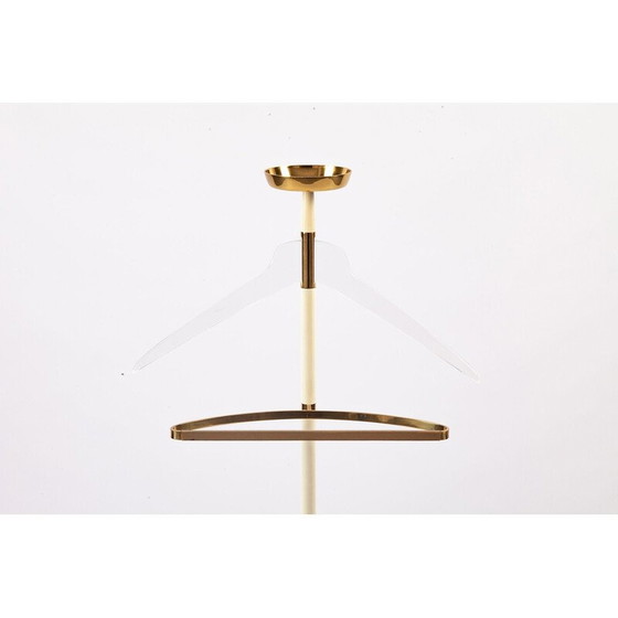 Image 1 of Valet de chambre vintage en métal et plexiglas par Vereinigte Werkstätten pour Collection Ateliers Unis, 1960