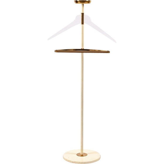 Image 1 of Valet de chambre vintage en métal et plexiglas par Vereinigte Werkstätten pour Collection Ateliers Unis, 1960