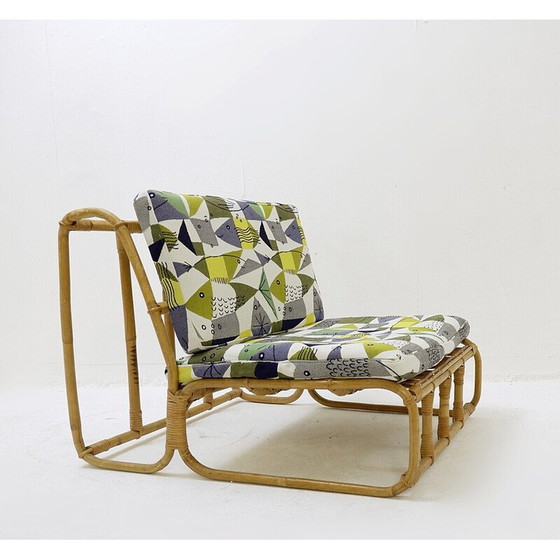 Image 1 of Paire de fauteuils vintage en bambou