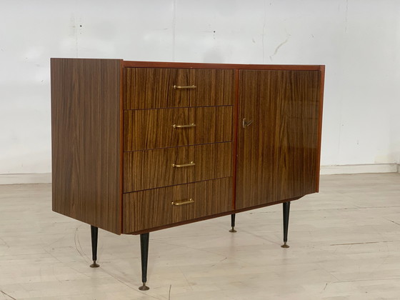 Image 1 of Mid Century commode armoire vintage