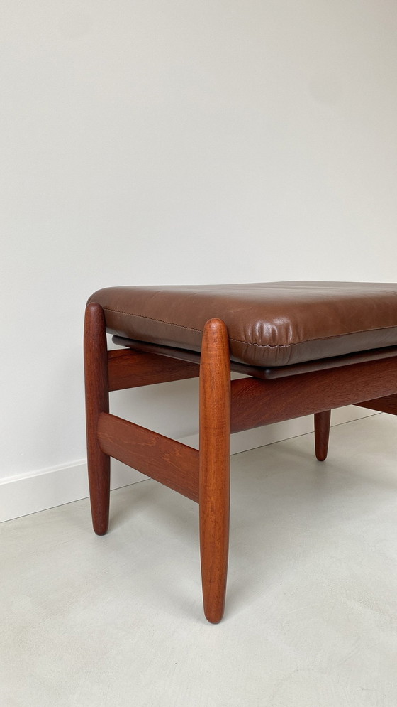 Image 1 of Tabouret d'appoint / Hocker par Hans Olsen pour Frem Rojle des années 1960