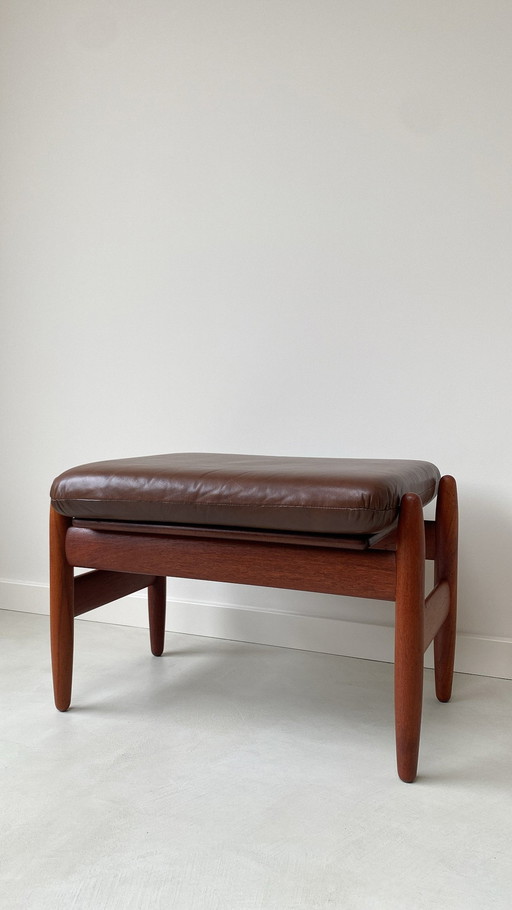 Tabouret d'appoint / Hocker par Hans Olsen pour Frem Rojle des années 1960