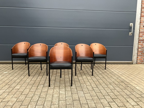 Image 1 of 6X Original Aleph Driade Costes Chairs Philippe Starck