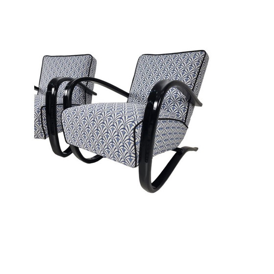 Image 1 of Paire de fauteuils vintage H 269 par Jindřich Halabala pour Up Závody, Tchécoslovaquie 1940