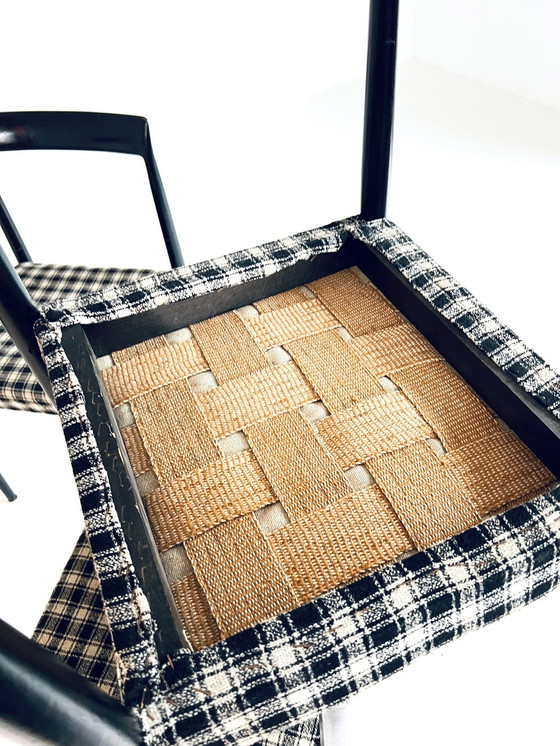 Image 1 of 4X Chaise de salle à manger vintage Lübke '70s