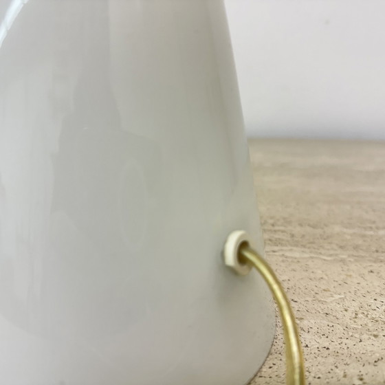 Image 1 of Massive Post Modern Cone Shaped Table Lamp 1980S