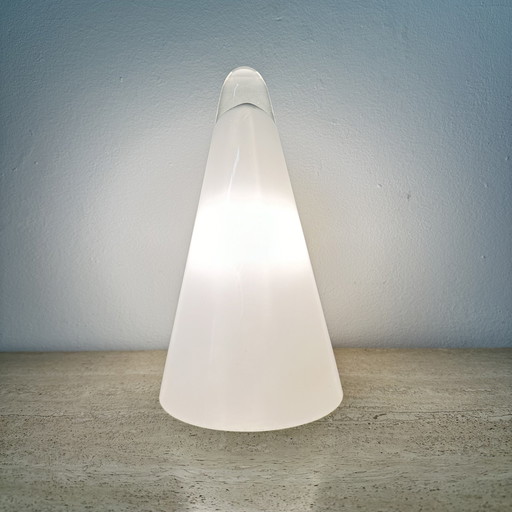 Massive Post Modern Cone Shaped Table Lamp 1980S