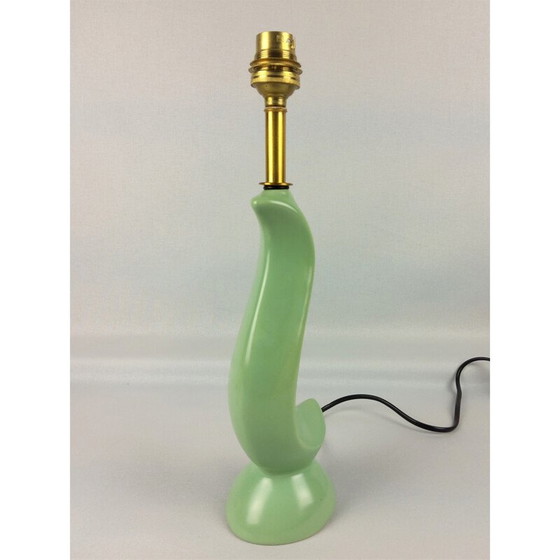 Image 1 of Lampe oiseau zoomorphe en céramique, 1950