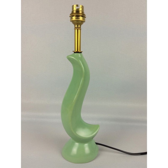 Image 1 of Lampe oiseau zoomorphe en céramique, 1950