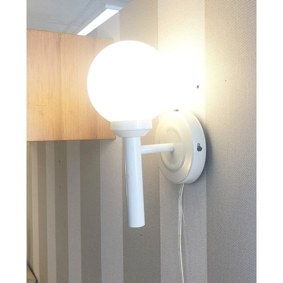 Image 1 of Paire d'appliques en verre vintage par Abo Randers, 1970