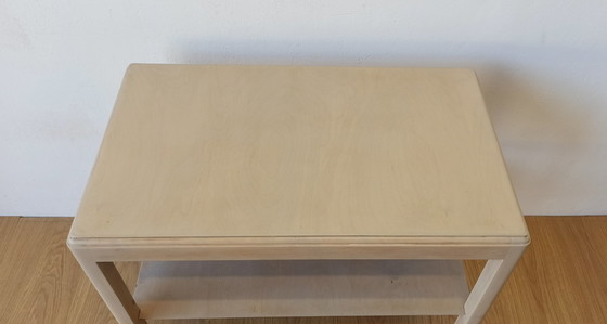 Image 1 of Table d'appoint vintage avec étagère