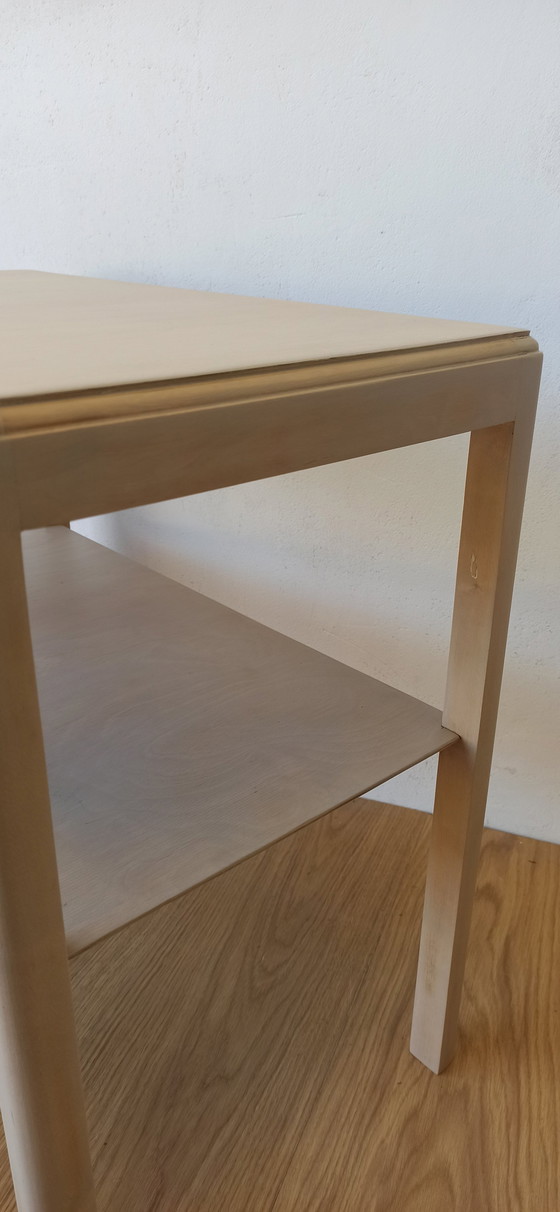 Image 1 of Table d'appoint vintage avec étagère