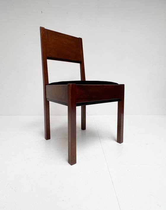 Image 1 of Chaises de salle à manger Hague School Set par Muntendam pour Lov, années 1920