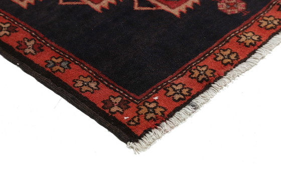 Image 1 of Tapis persan original noué à la main Ardebil Ancien 371 X 100 cm Top condition