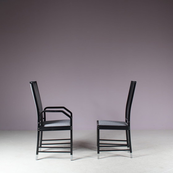 Image 1 of Ensemble de 10 chaises de salle à manger par Ernst W. Beranek pour Thonet, Autriche 1980