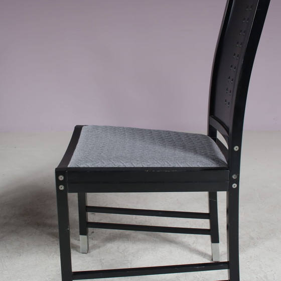 Image 1 of Ensemble de 10 chaises de salle à manger par Ernst W. Beranek pour Thonet, Autriche 1980