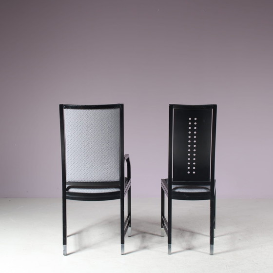 Image 1 of Ensemble de 10 chaises de salle à manger par Ernst W. Beranek pour Thonet, Autriche 1980