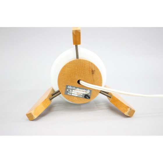 Image 1 of Lampe de table vintage Rocket par Drevopodnik Humpolec, Tchécoslovaquie années 1960