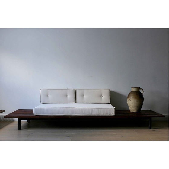 Image 1 of Banquette vintage par Charlotte Perriand pour Steph Simon, 1960