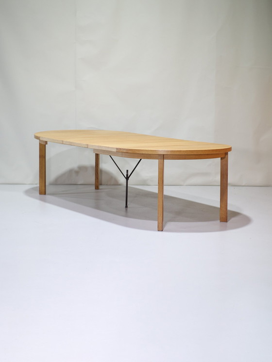 Image 1 of Table à manger à rallonge Chêne Vintage danois Sorø