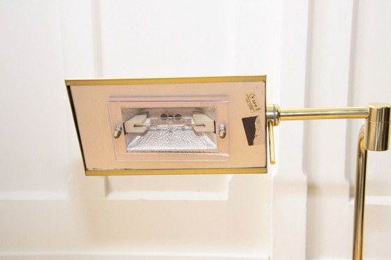 Image 1 of Lampe de bureau Laiton Variateur années 70 Vintage