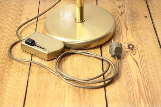 Image 1 of Lampe de bureau Laiton Variateur années 70 Vintage