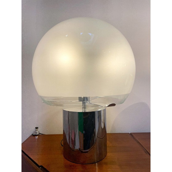 Image 1 of Lampe de table Porcini vintage par Luigi Caccia Dominioni, Italie 1960s