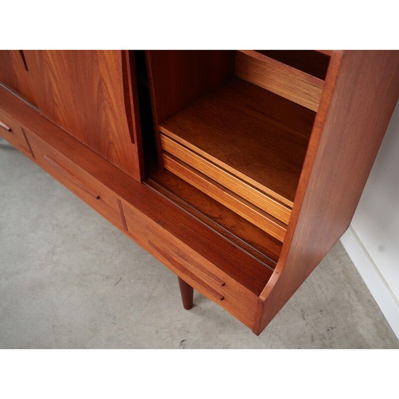 Image 1 of Buffet haut vintage en teck, Danemark années 1960