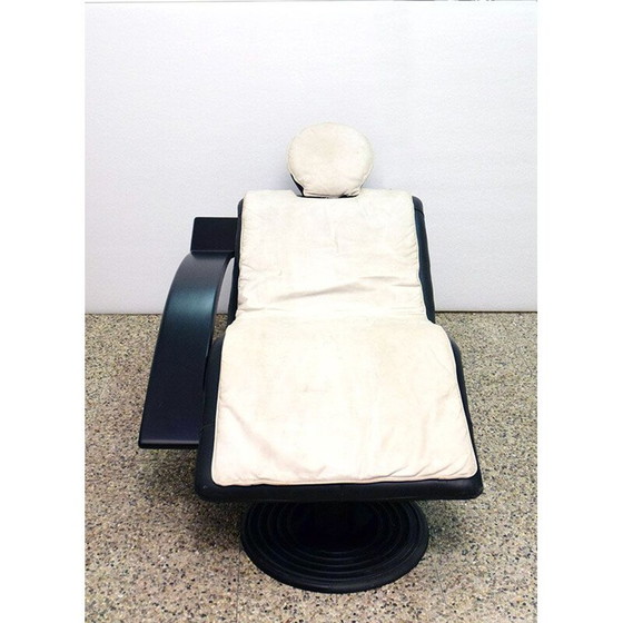 Image 1 of Chaise longue vintage sur roulettes Italie 1980