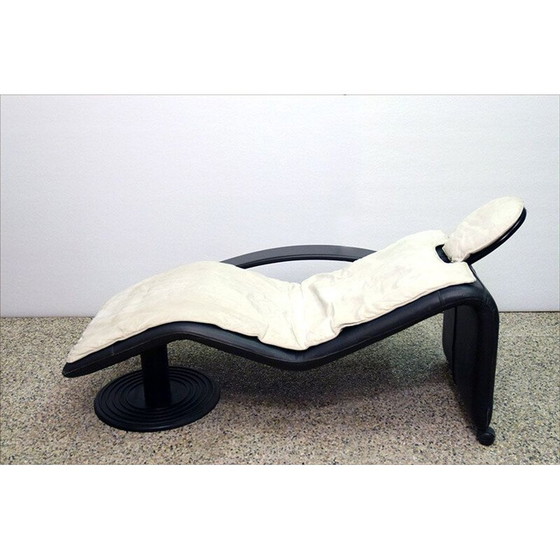 Image 1 of Chaise longue vintage sur roulettes Italie 1980