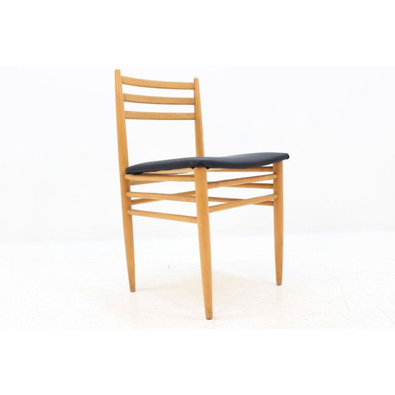 Image 1 of Ensemble de 4 chaises de salle à manger scandinaves vintage