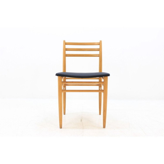 Image 1 of Ensemble de 4 chaises de salle à manger scandinaves vintage