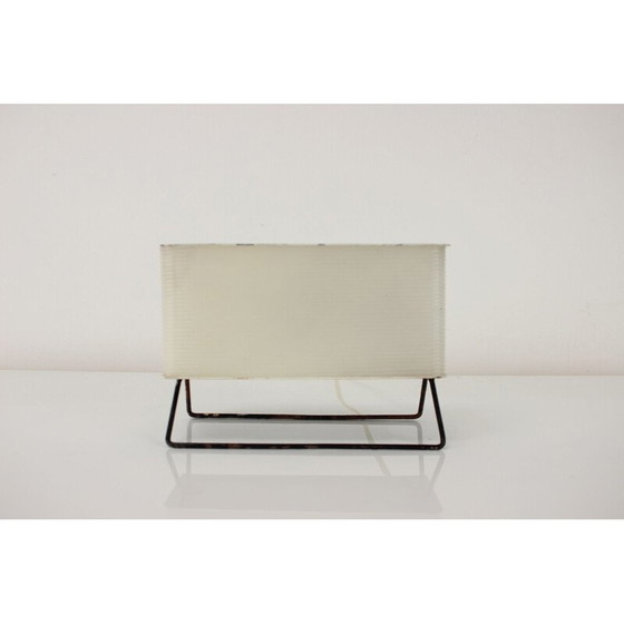 Image 1 of Lampe de table vintage en métal laqué par Pokrok Žilina, Tchécoslovaquie 1960