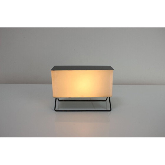 Image 1 of Lampe de table vintage en métal laqué par Pokrok Žilina, Tchécoslovaquie 1960