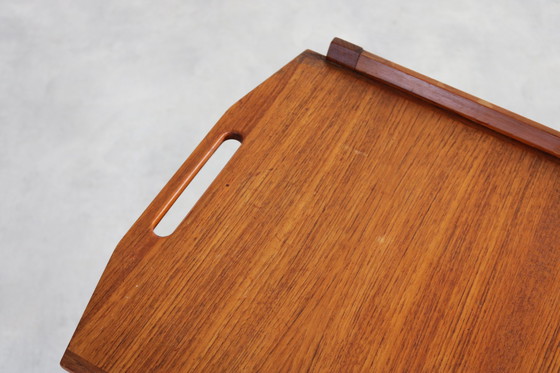 Image 1 of Chariot de service vintage en teck