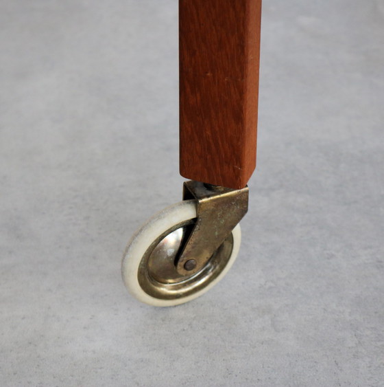 Image 1 of Chariot de service vintage en teck