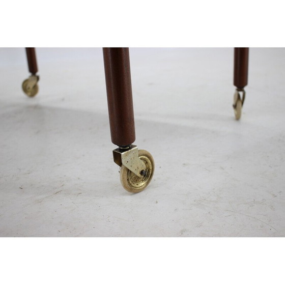 Image 1 of Chariot de service vintage en teck, Danemark 1960