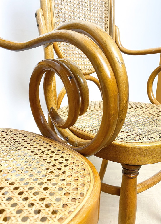 Image 1 of 2 X Chaise Thonet, Lange Jan, 207Rf