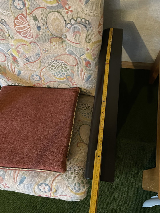 Image 1 of Chaise à accoudoirs vintage