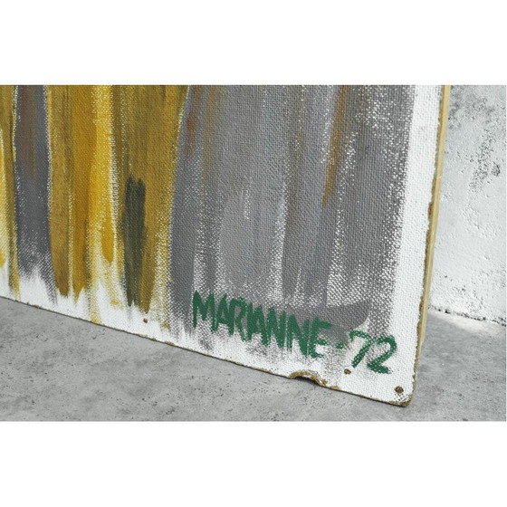 Image 1 of Peinture vintage abstraite nue