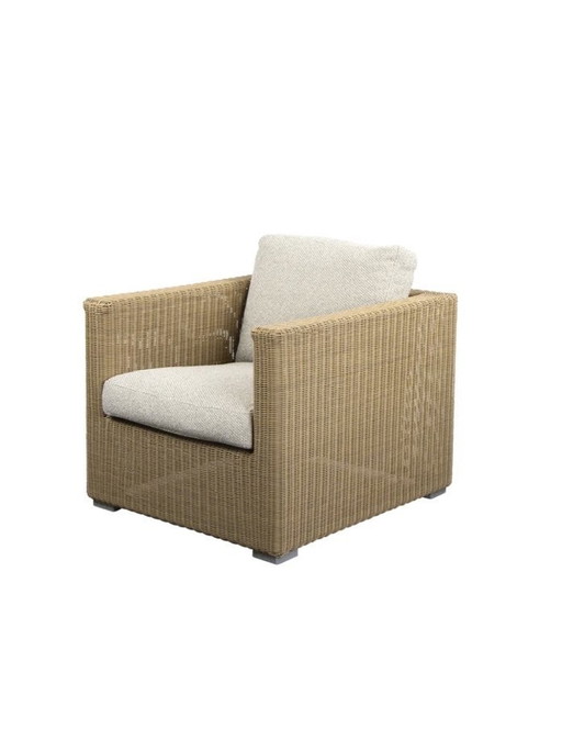 2X Cane-Line Chester Lounge Fauteuil Nouveau