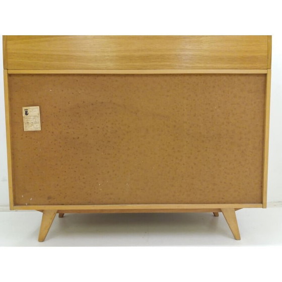 Image 1 of Buffet vintage en placage de bois par Jiri Jiroutek, Tchécoslovaquie 1960