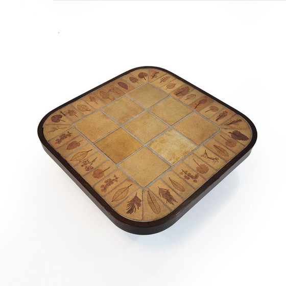 Image 1 of Table basse vintage en faïence par Roger Capron pour Vallauris, 1970
