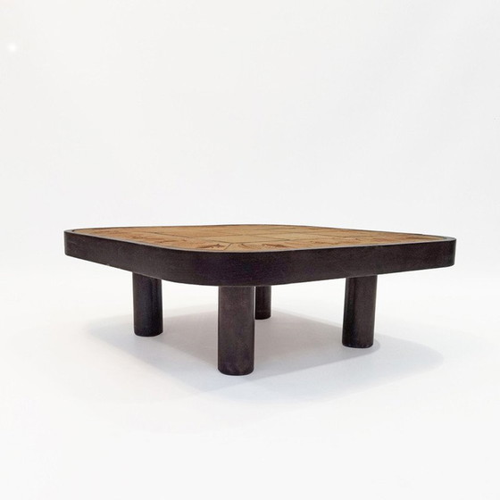 Image 1 of Table basse vintage en faïence par Roger Capron pour Vallauris, 1970